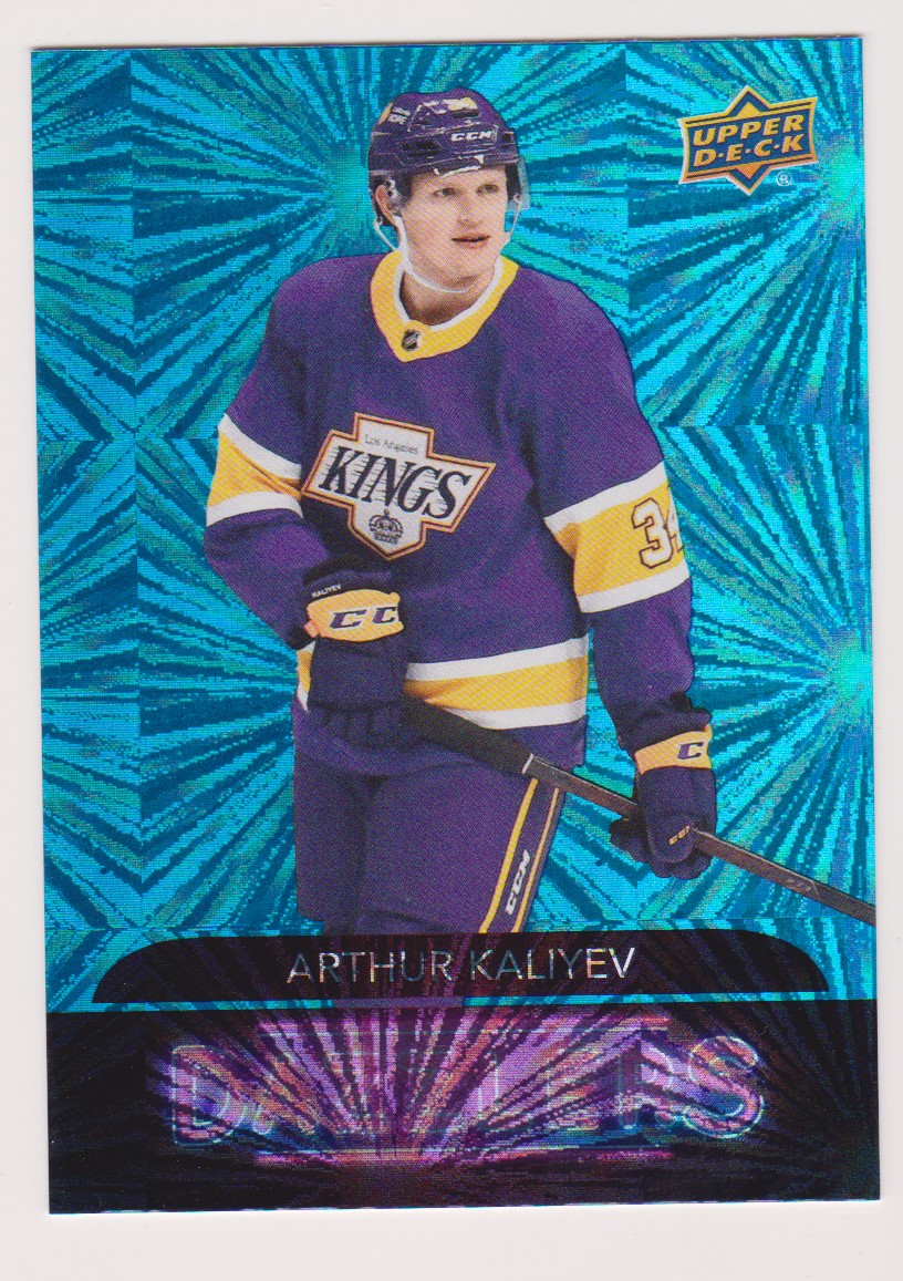 2020-21 Upper Deck Dazzlers #DZ121 Arthur Kaliyev (image for) 2020-21 Upper Deck Dazzlers #DZ121 Arthur Kaliyev
